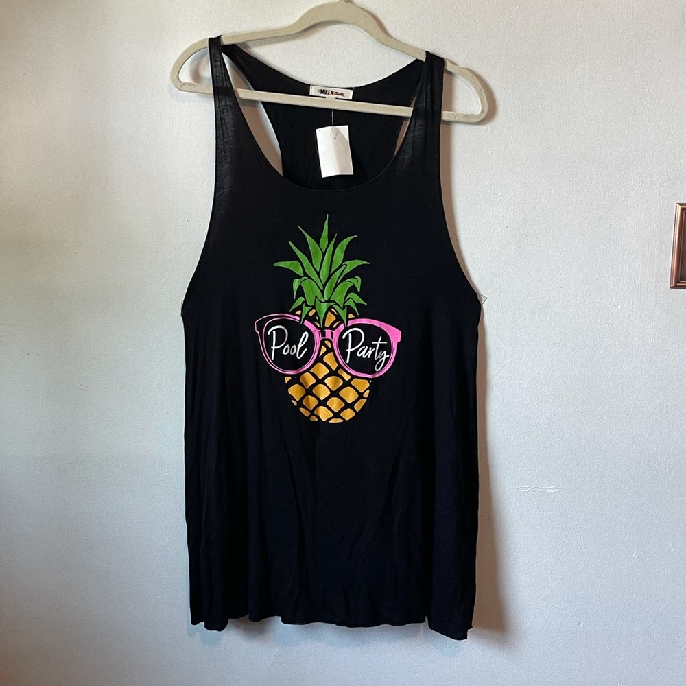Cool Pineapple Swim Coverup size M
